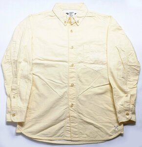 BLUCO work garment (ブルコ ワークガーメント) OXFORD BD SHIRT / オックスフォード ボタンダウンシャツ 美品 イエロー size S