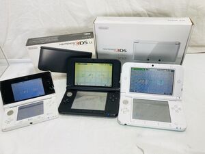 Nintendo 任天堂 ニンテンドー 3DS / 3DSLL 3個 セット まとめ 元箱あり含む ゲームプレイ確認済み II-241124010