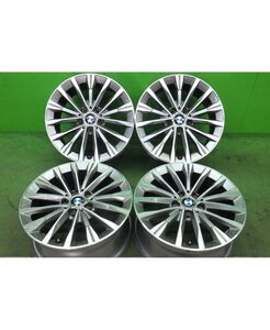 BMW F45 F46等に■BMW 2シリーズ 純正アルミホイール 17x7.5J 5穴 112 +54 4本SET■中古 若干の傷あり■帯広市手渡し可■7011503A14SK06