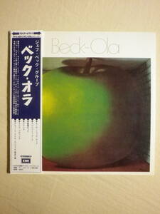 紙ジャケ仕様 『Jeff Beck/Beck-Ola(1969)』(リマスター音源,2004年発売,TOCP-67515,国内盤帯付,歌詞対訳付,Rod Stewart,Ronnie Wood)