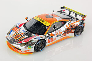 ■ルックスマート 1/43 2016 フェラーリ458 イタリア #61 ルマン24h