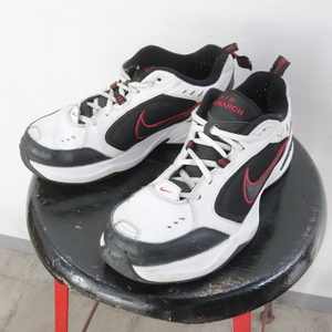 2000年代製 NIKE ナイキ スニーカー■00s 表記8サイズ ホワイト 白 AIRMONARCH 靴 くつ 小物 アンティーク 古着 アメカジ ストリート 90s