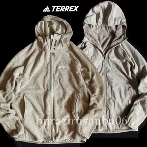 メンズ XL◆未使用 定価23,100円 アディダス adidas TERREX テックロック リバーシブル ハイパイル フリースジャケット IB1865