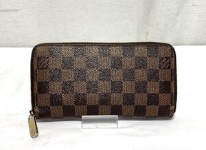 ▽LOUIS VUITTON ルイ・ヴィトン ダミエ ジッピーウォレット N60015 中古▽012527