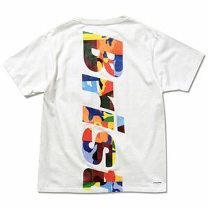 【即決】 FCRB f.c real bristol エフシーレアルブリストル SOPHNET ソフネット CAMOUFLAGE BIG LOGO POCKET TEE Tシャツ カットソー 白