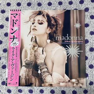 【12inch】【帯付】◆即決！◆中古 ■【MADONNA マドンナ / LIKE A VIRGIN & OTHER BIG HITS!】■P6206 ライク・ア・ヴァージン