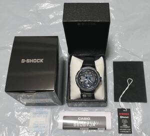 送料0円 超美品 生産終了 カシオ G-SHOCK G-STEEL GST-B200X-1A2JF カーボンベゼル 国内正規品【カシオGショック モバイルリンク】