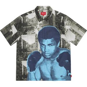 supreme Muhammad Ali Zip Up S/S Shirt XL 新品未使用　シュプリーム モハメド・アリ ジップアップ半袖シャツ