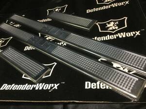 ☆希少・１点限り☆ Defender Worx HUMMER/ハマー H2 SUT ビレット ドアシルプレート TH15