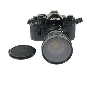 【動作品】Canon A-1 New FD 35-105mm F3.5 キャノン 高級 MF一眼レフ フィルムカメラ ズームレンズ NFD ブラック 人気機種 C4437