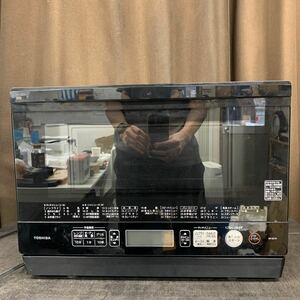 東芝 TOSHIBA 電子レンジ オーブンレンジ 家電 黒 ブラック ER-SD70(K) 幅480mm×奥行き390mm×高さ350mm 2019年製