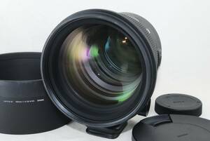 ★良品★SIGMA Art 105mm F1.4 DG HSM シグマSAマウント フード付き♪