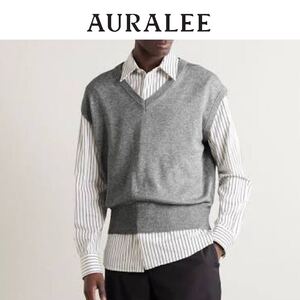 AURALEE カシミヤシルクニットベスト 上代4万