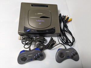 【動作確認済み】ビクター Ｖサターン 本体 コントローラー×2 ケーブル 電源コード セット SEGA サターン ゲーム機