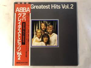 21218S 帯付12inch LP★アバ/ABBA GREATEST HITS VOL.2★DSP-5113