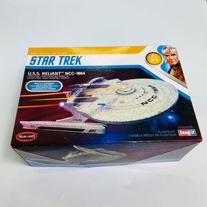 未使用 ポーラライツ スタートレックII カーンの逆襲 U.S.S.リライアント バトルダメージデカール付 1/1000スケール プラモデル POL975