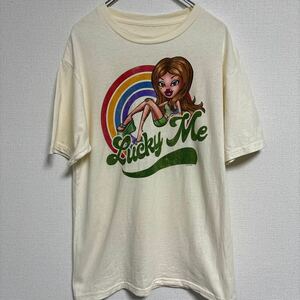 90s 00s USA ビンテージ ヴィンテージ Tシャツ tee アメリカ 古着 キャラクター メッセージ アニメ ロゴ アメカジ ストリート オールド