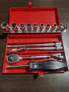 スナップオン Snap-on ラチェット ソケット レンチ セット ハンドル 工具 コンパクト