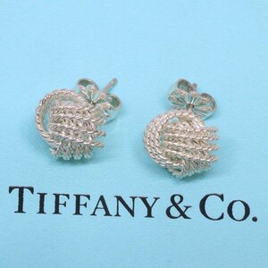 Tiffany＆Co. ティファニー サマセット ツイストノット ピアス AG925 シルバー （質屋 藤千商店）