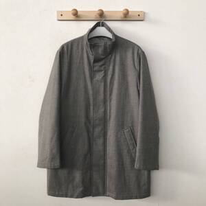 DAKS LONDON ダックス メンズ 中綿入り 比翼ジップアップコート オンワード樫山 日本製 美品(ほぼ未着用) size S