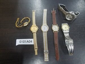 0101A04　腕時計　ジャンク品　おまとめ6点　SEIKOセイコー、CITIZEN　 など ※動作未確認