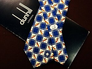 ♪3905D♪状態並品【ゴルフバック dロゴ 柄】ダンヒル【dunhill】ネクタイ