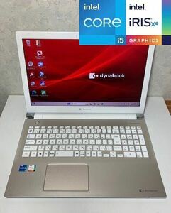 ★2021年モデル★dynabook P1-X6RP-EG ★第11世代★Core i5-1135G7 ★512GB(m.2)★DDR4-16GB★フルHD★Iris Xe★Offic★Win11 DtoD