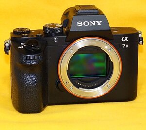 ★一発即決★ソニー「α7 II」★手ぶれ補正内蔵★位相差AF対応★標準ズームレンズ＆32GB付★最新ファームウェアに更新済です★ILCE-7M2★