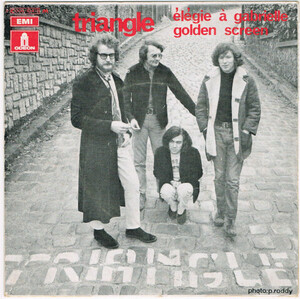 ●TRIANGLE / ELEGIE A GABRIELLE / GOLDEN SCREEN [FRANCE 45 ORIGINAL 7inch シングル HEAVY PSYCH プログレ 試聴]