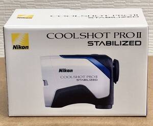 ☆③未使用 Nikon COOLSHOT PROII STABILIZED レーザー距離計 専用ケース付 1点 発送サイズ60☆