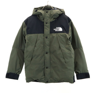 ノースフェイス ND91930 ゴアテックス マウンテン ダウンジャケット XS オリーブ系 THE NORTH FACE アウトドア GORE-TEX メンズ