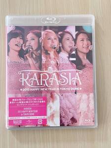 ブルーレイ KARA KARASIA 2013 HAPPY NEW YEAR in TOKYO DOME 初回限定盤 完全新品未使用未開封品