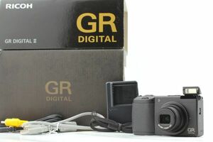 ショット数618 極美品 元箱付き★ Ricoh GR DIGITAL II 10.1MP リコー コンパクトデジタルカメラ 完動品