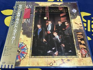 Duran Duran★中古LP国内盤帯付「デュラン・デュラン～セブン＆ザ・ラグド・タイガー」