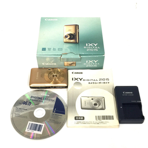 Canon IXY DIGITAL 210IS 5.9-17.9mm 1:3.2-5.8 コンパクトデジタルカメラ 光学機器 QG021-58