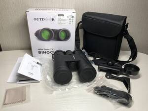 MUSON WYJ-A BINOCULARS 12倍 双眼鏡 12×42 オペラグラス 高倍率 広視野 スマホ用アダプター ストラップ レンズカバー アウトドア ライブ