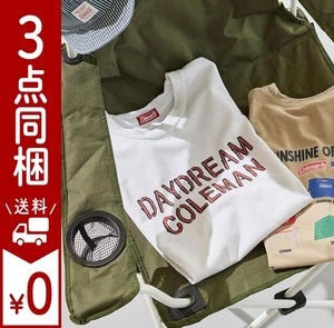 Coleman×coen コールマン コーエン 22SS 別注UVカット機能付きDAYDREAM Tシャツ 程よくゆとりあるサイズ感 オリジナルプリントデザイン M