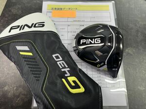 ぶっ飛び 高反発加工 PING G430 Max 10.5° ヘッドカバー付き CT値290