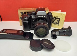 ■ Nikon F4 ボディ AF NIKKOR 35-105mm F3.5-4.5D レンズ 動作確認済 シャッターOK フィルム一眼レフカメラ 付属品 ニコン