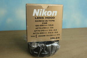 ※デットストック品　Nikon　HN-24　メタルフード　ねじ込み式　ニコン　送料140円