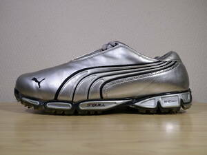 ◇ PUMA プーマ ISO PRO GOLF【186273 03】◇ 27.5cm ゴルフシューズ シルバー