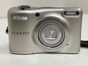 ［8970］ Nikon COOLPIX L30 ニコン クールピクス コンパクトデジタルカメラ シルバー 中古