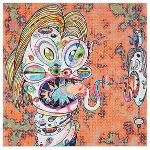 村上隆 ポスター 【Homage to Francis Bacon (Study for Head of Isabel Rawsthorne and George Dyer)B】 Takashi Murakami / Edition 300