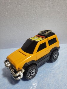 1996年 絶版玩具 バンダイ BANDAI 激走戦隊カーレンジャー 激走合体DXRVロボ RVロボ イエロービークル YELLOWVEHICLE 日本製