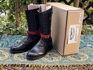 【新品 Lewis Leathers × COMME des GARCONS HOMME PLUS】Road Racer Boots ルイスレザーズ × コムデギャルソン オムプリュス【UK7】