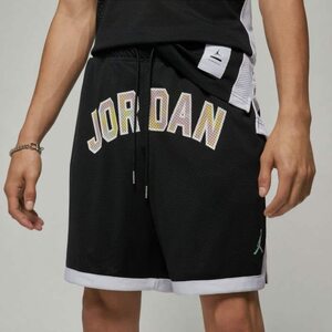 ナイキ ジョーダン スポーツ DNA メッシュ ハーフパンツ 2XLサイズ 定価8030円 ブラック 黒 JORDAN ショートパンツ ショーツ