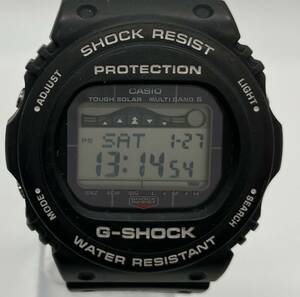 CASIO カシオ G-SHOCK GWX-5700CS G-LIDE 腕時計 電波ソーラー ブラック デジタル 本体のみ