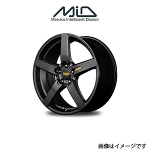 MID RMP 050F アルミホイール 1本 シビック FD2(18×7J 5-114.3 INSET48 セミグロスガンメタ)