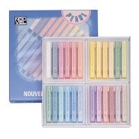 NOUVEL CARRE PASTEL ヌーベルカレーパステル 24色パールセット NCT-24P 424635