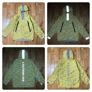 Reflective camo スノボジャケット Sサイズ a bathing ape BAPE snow board jacket エイプ ベイプ アベイシングエイプ 迷彩 w78